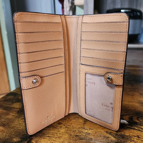 Kate Spade Darcy Bifold Leather Wallet - Picture 3 of 6